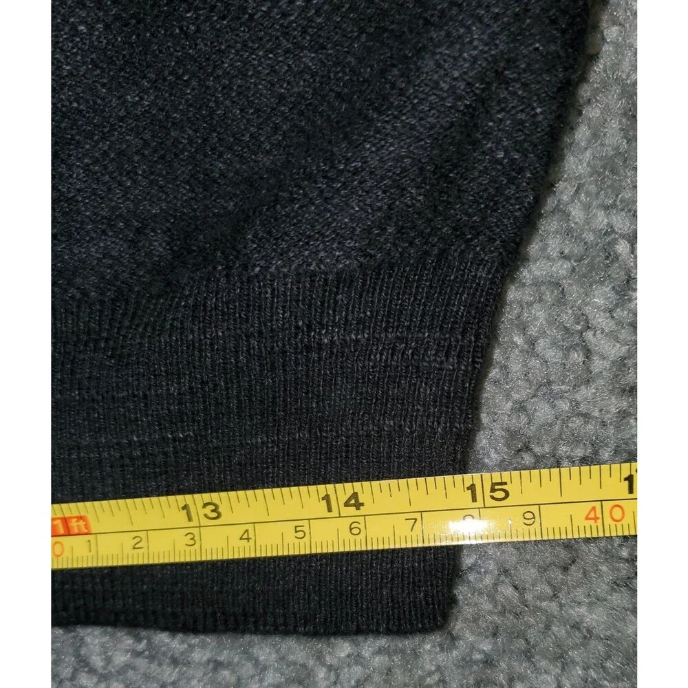 J.Crew Men's Slim Rugged Cotton Crewneck Sweater Small C8445 Charcoal Blue